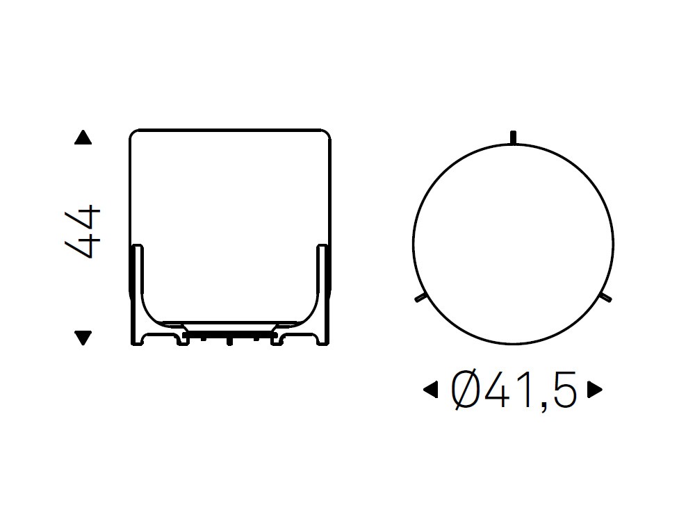 Mesa auxiliar de cristal Dodo Cattelan Italia - 6