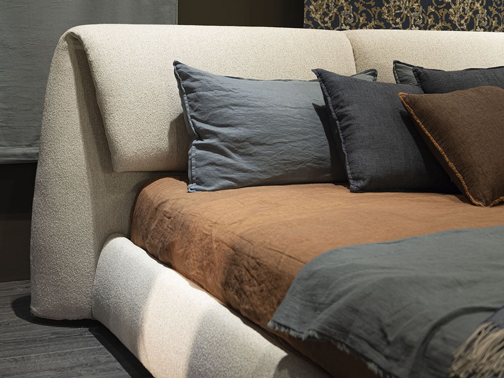 Cama tapizada Simon de Cattelan Italia - 2