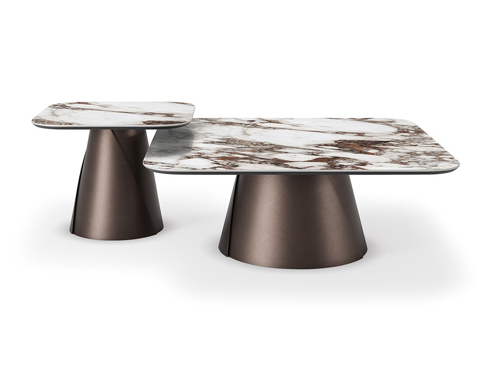 Mesa de centro Albert Keramik Square de Cattelan Italia - 5