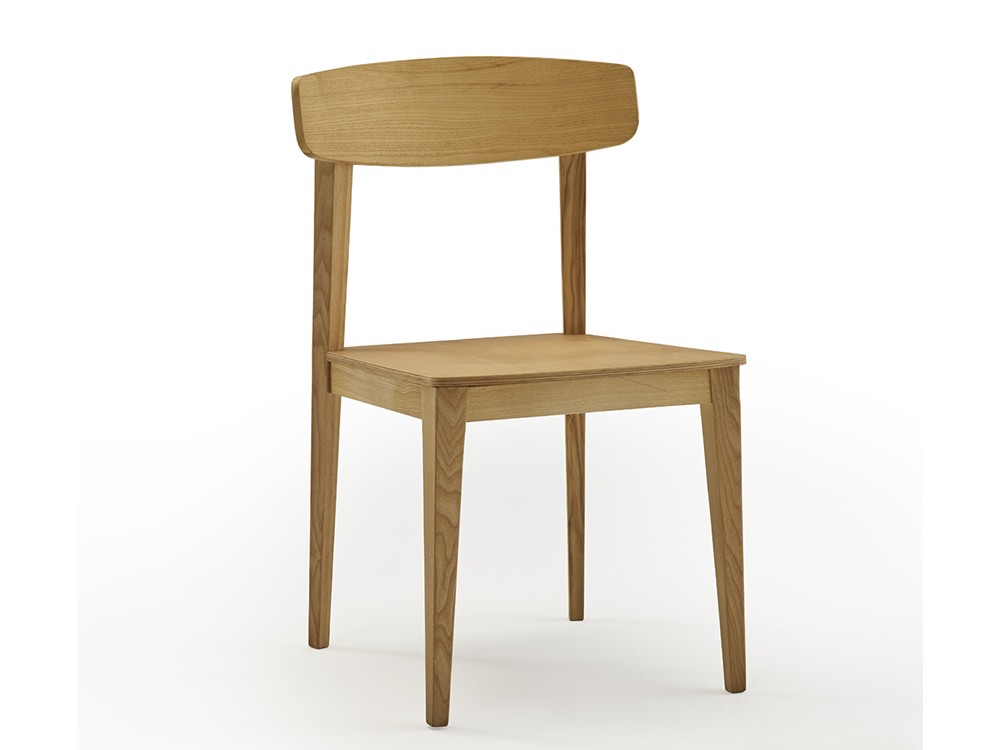 Silla Cala de madera de madera de haya Doos - 1