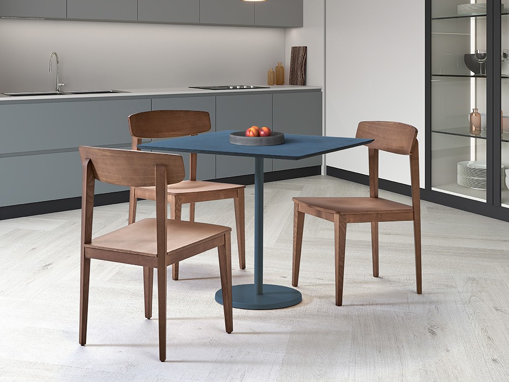 Silla Cala de madera de madera de haya Doos - 3