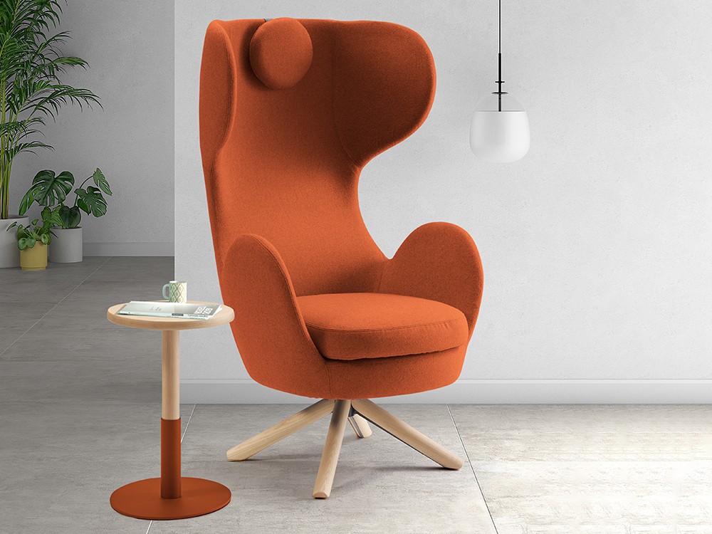 Butaca giratoria Amable de Doos - 1