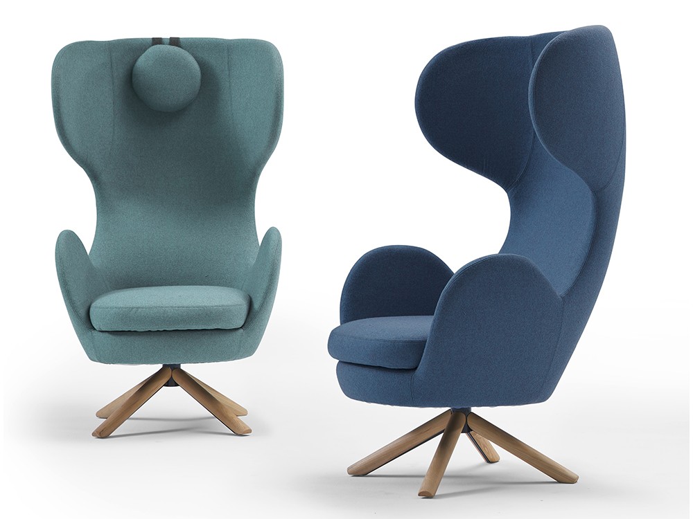 Butaca giratoria Amable de Doos - 2