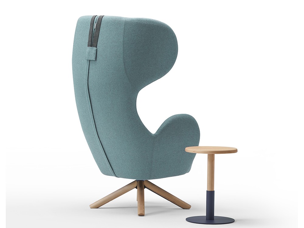 Butaca giratoria Amable de Doos - 5