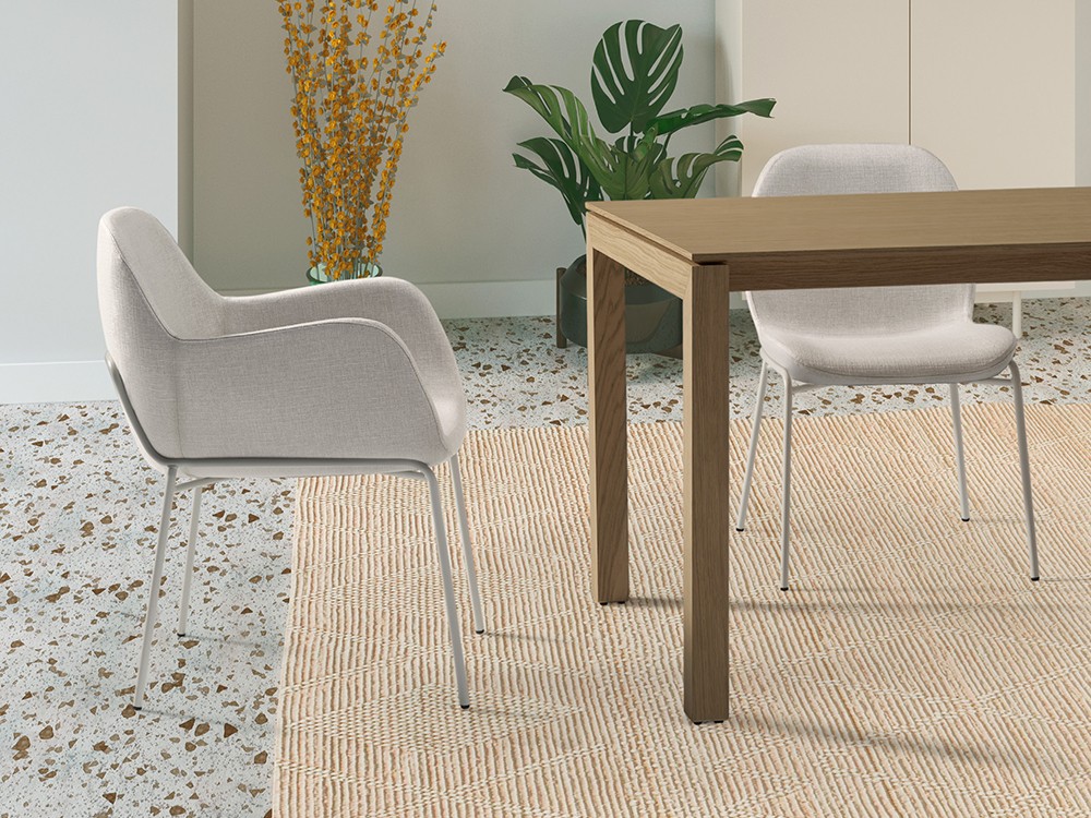 Mesa Goltay de chapa de roble Doos - 5