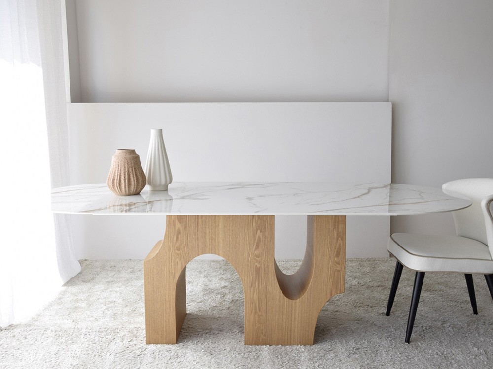 Mesa fija de comedor Petra de VP Interiorismo - 1