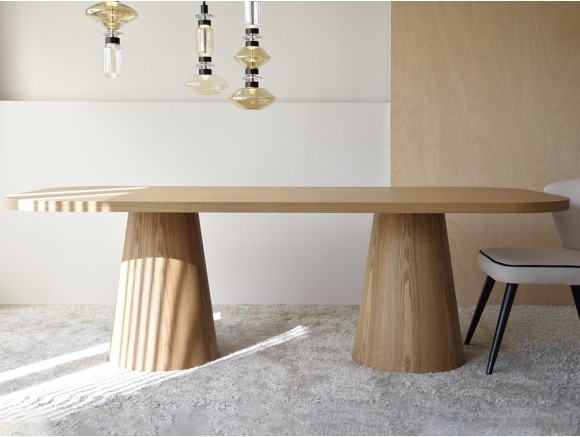 Mesa fija de comedor Dolmen de VP Interiorismo - 1