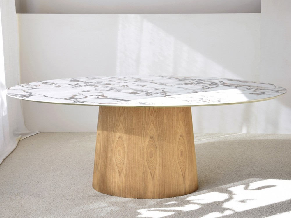 Mesa de comedor ovalada Fern DV Interiorismo - 3