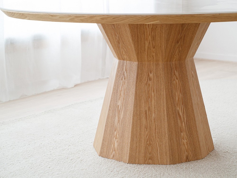 Mesa redonda de comedor Nat de VP Interiorismo - 3