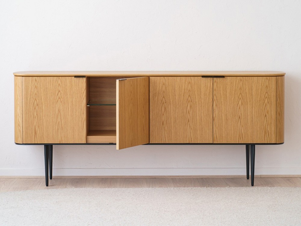 Aparador Neo en chapa de roble de VP Interiorismo - 2