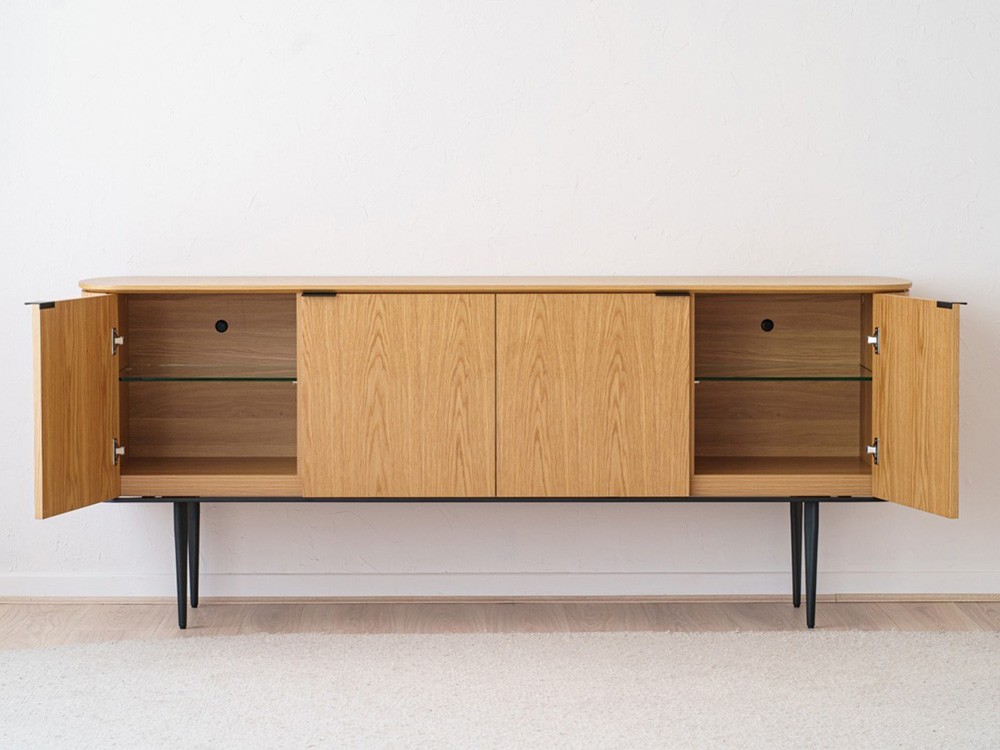 Aparador Neo en chapa de roble de VP Interiorismo - 3