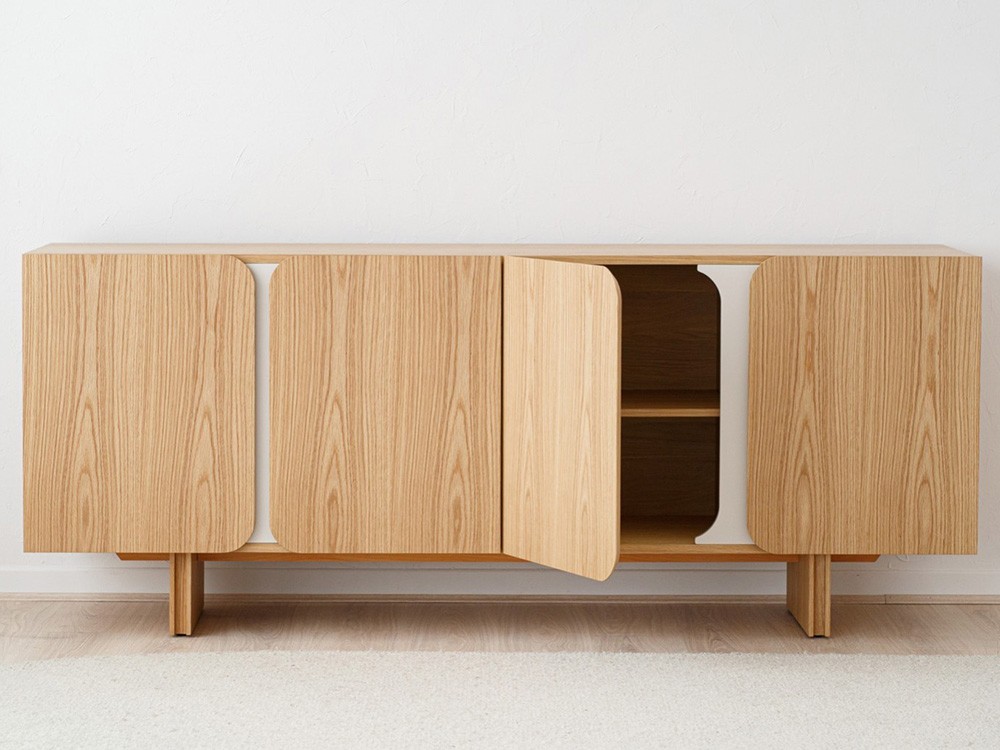 Aparador Curva Roble de VP Interiorismo - 2