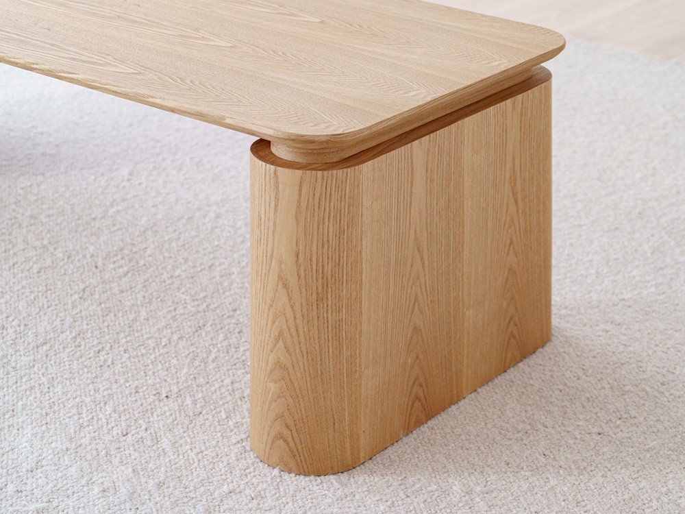 Mesa de centro Línea de chapa de fresno VP Interiorismo - 2