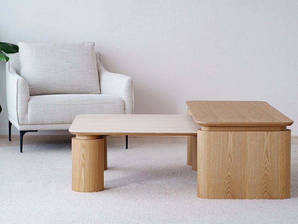 Mesa de centro Línea de chapa de fresno VP Interiorismo - 6