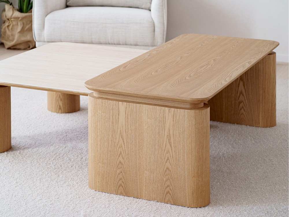 Mesa de centro Línea de chapa de fresno VP Interiorismo - 7