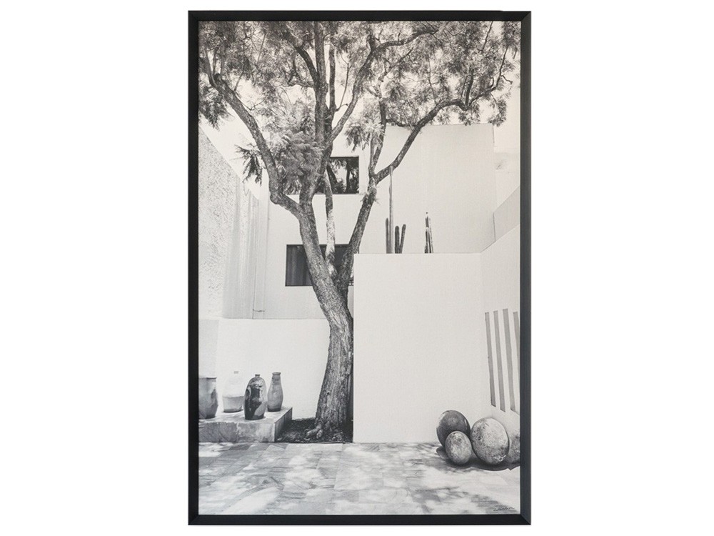 Fotografía sobre lino El Patio N1 de VP Interiorismo