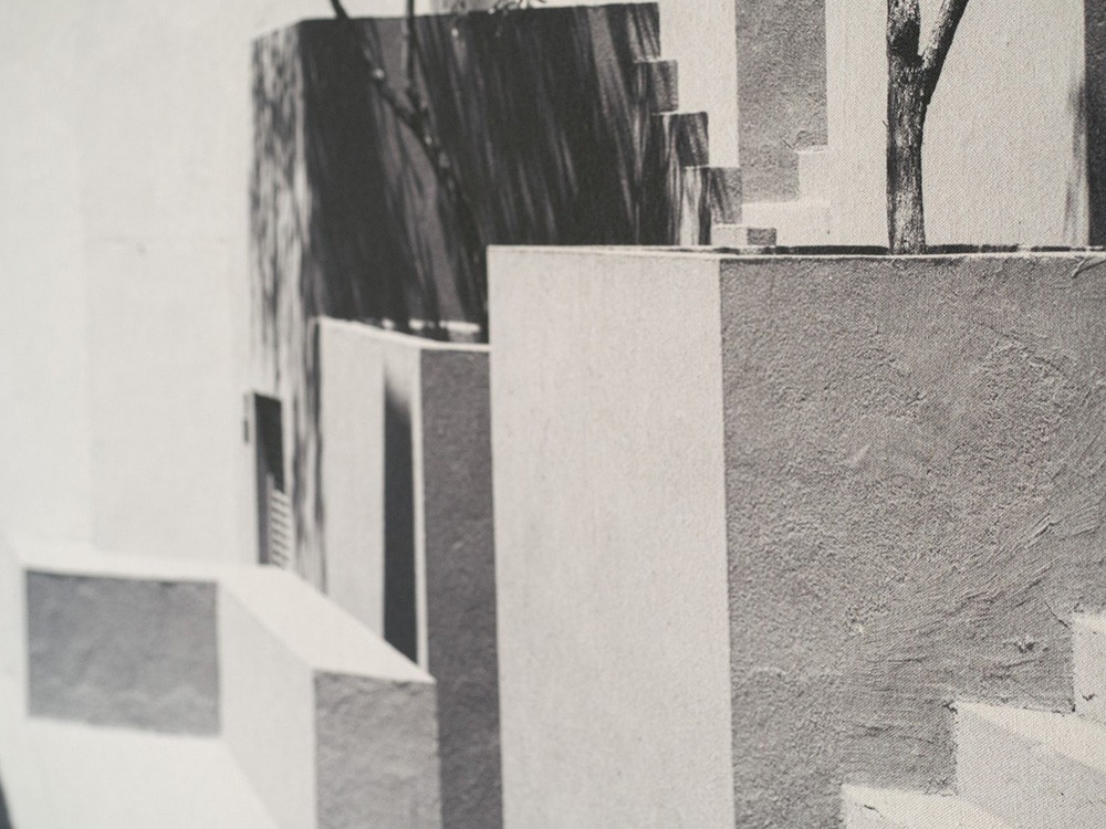 Fotografía sobre lino El Patio N2 de VP Interiorismo - 2