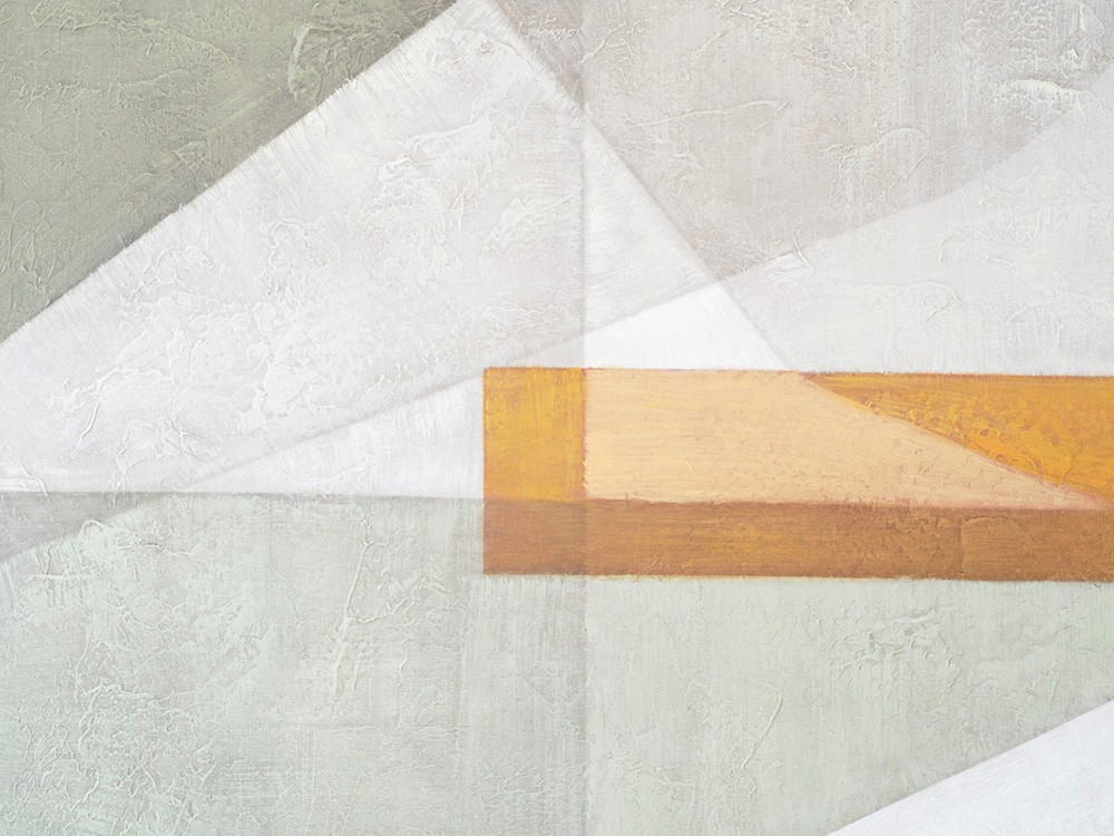 Cuadro abstracto Sombras en verde N2 de VP Interiorismo - 2