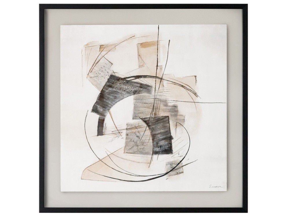 Cuadro abstracto Aro N2 de VP Interiorismo - 1