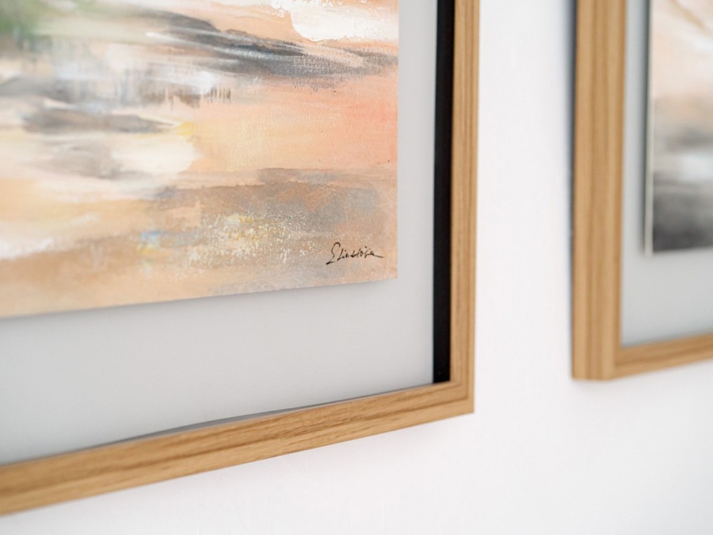 Cuadro abstracto Horizonte N1 de VP Interiorismo - 4