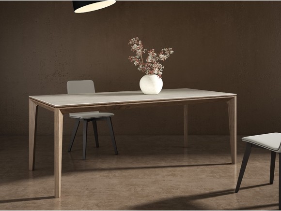 Mesa extensible Amber Porcelánico de Rodri Diseño - 1