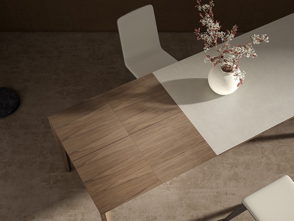 Mesa extensible Amber Porcelánico de Rodri Diseño - 4