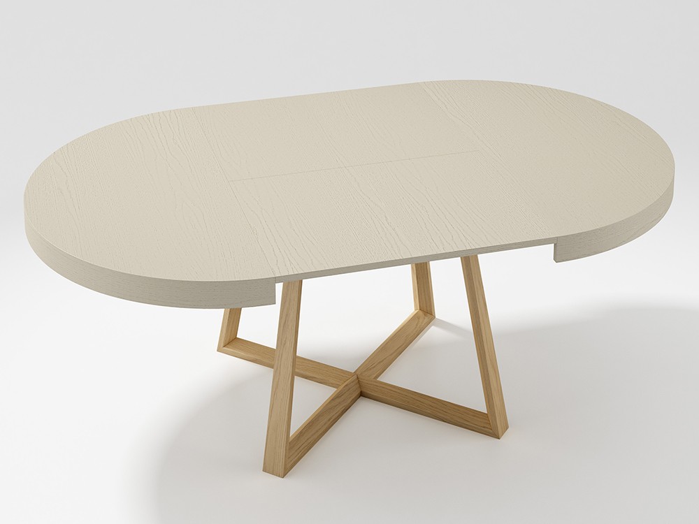 Mesa redonda extensible Golden de Rodri Diseño - 2