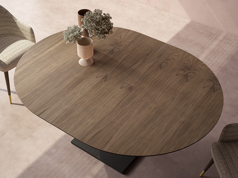 Mesa redonda extensible Navazo de Rodri Diseño - 2