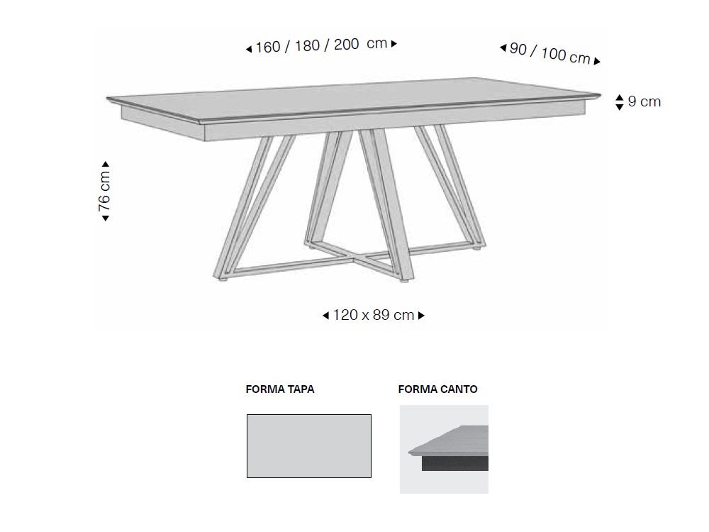 Mesa extensible Rod de Rodri Diseño - 4