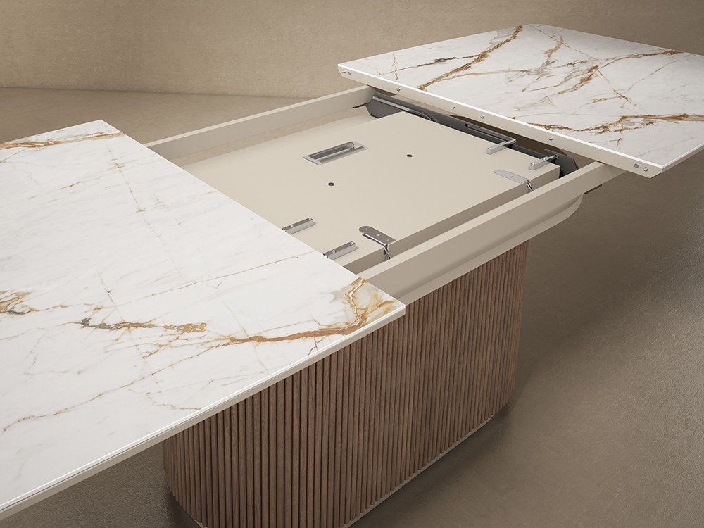 Mesa extensible Mosley Porcelánico de Rodri Diseño - 2