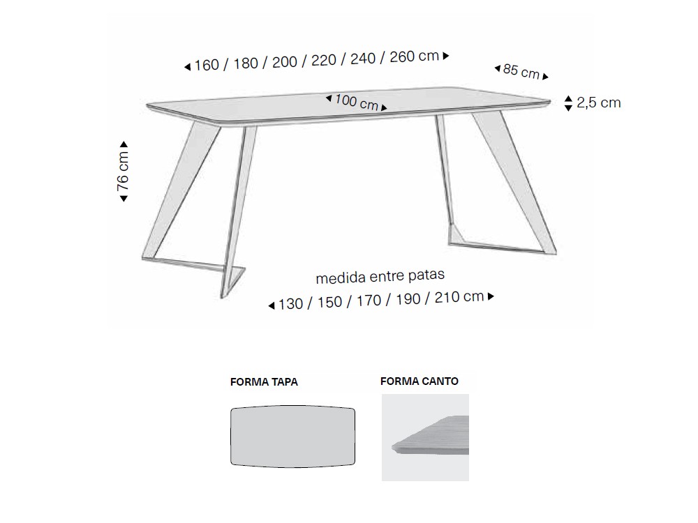 Mesa Louxor de Rodri Diseño - 3