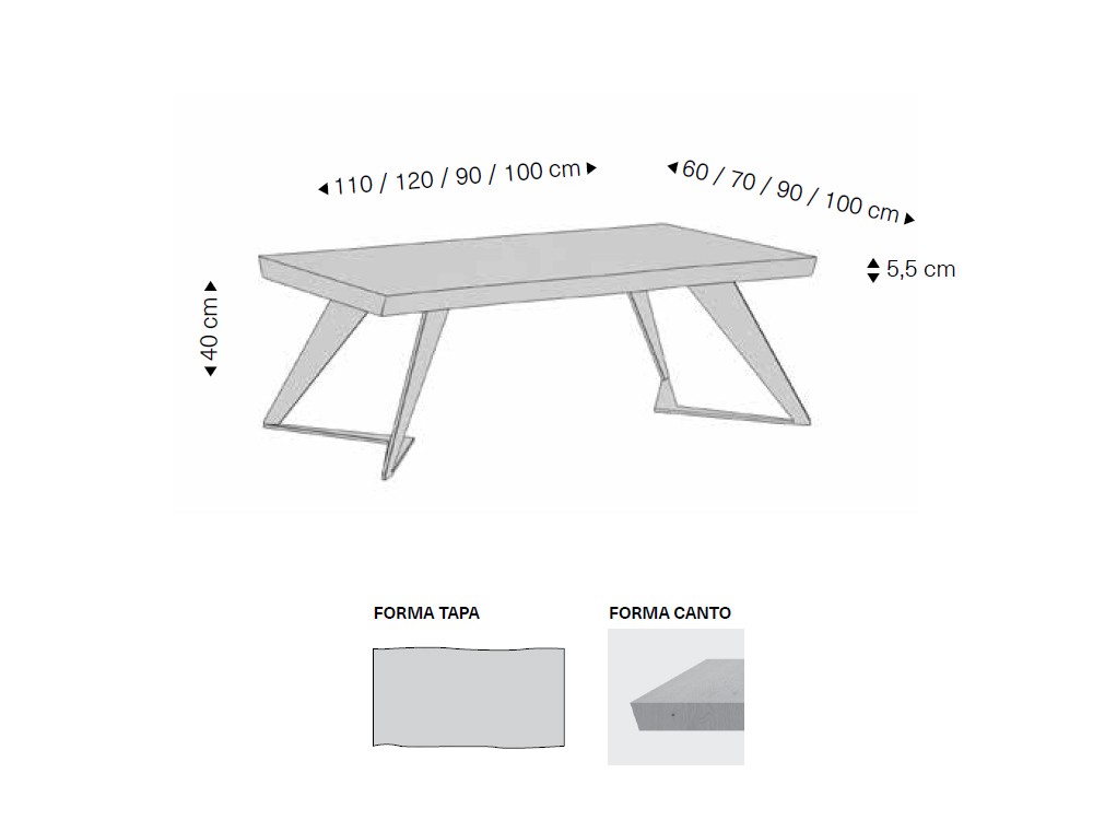 Mesa de centro Liam de Rodri Diseño - 3