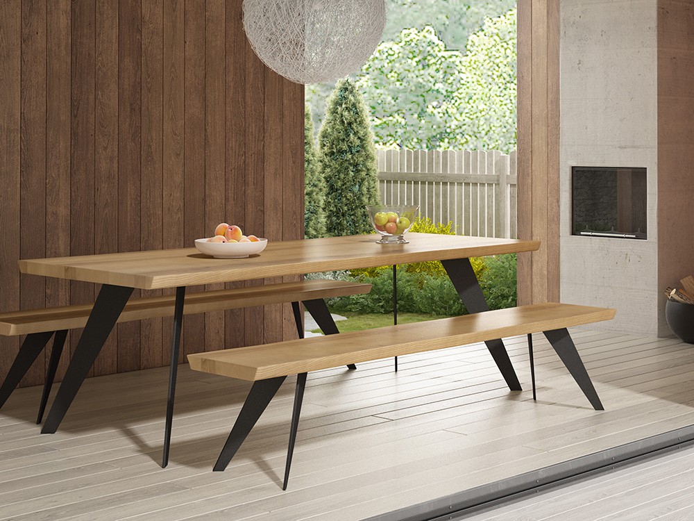 Mesa fija de comedor Pax de Rodri Diseño - 1