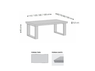 Mesa de centro Nube de Rodri Diseño - 3