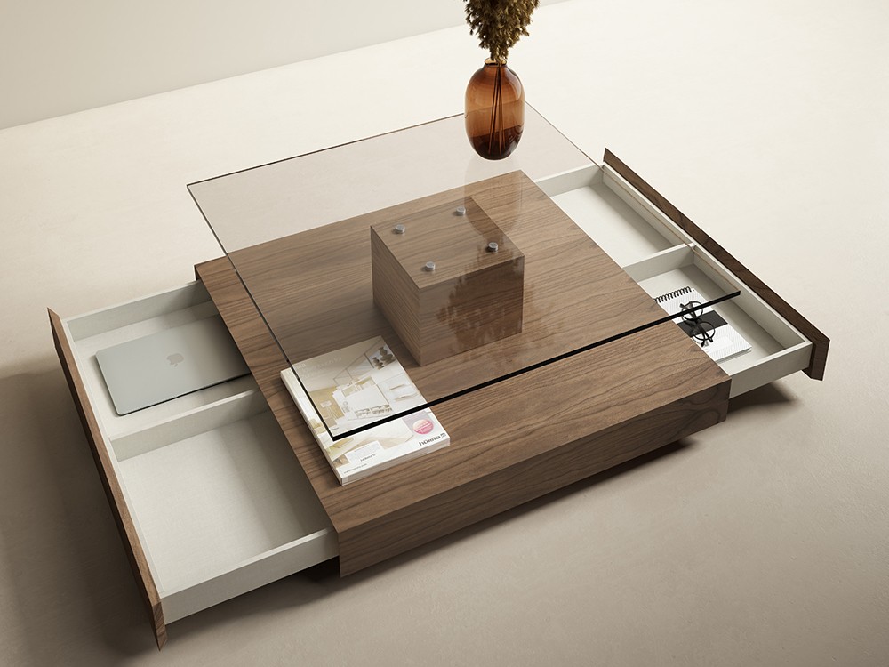 Mesa de centro con cajones Hipster de Rodri Diseño - 2