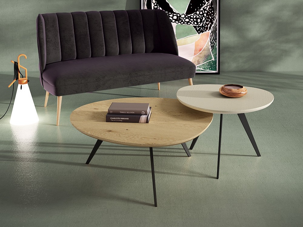 Mesa de centro o auxiliar Dennys de Rodri Diseño - 1