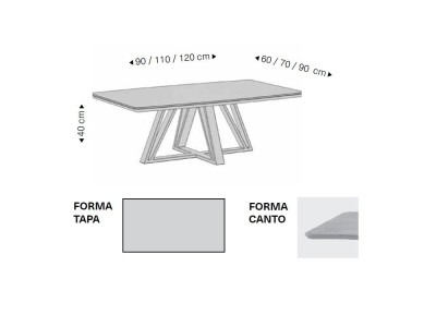 Mesa de centro Baltik Rodri Diseño