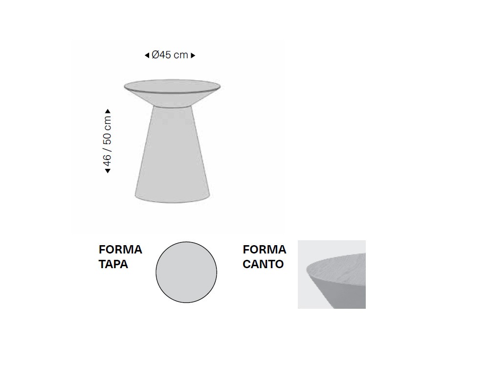 Mesa auxiliar Stum de rodri diseño - 3