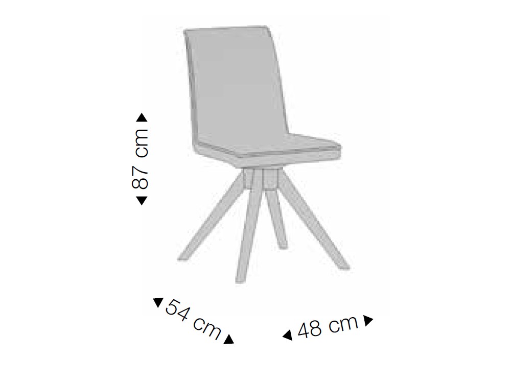 Silla giratoria Baltimore