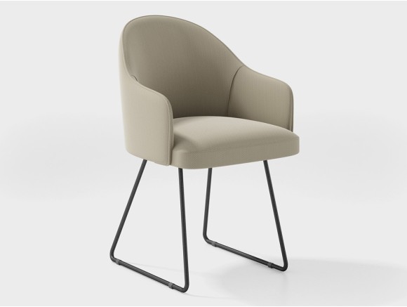 Silla tapizada Bezos de Rodri Diseño - 1