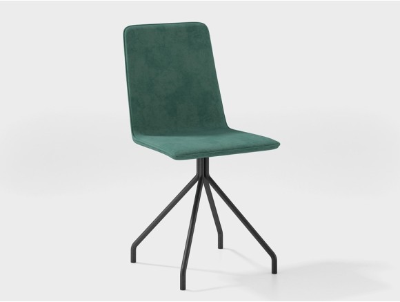 Silla giratoria Black tapizada de Rodri Diseño - 1