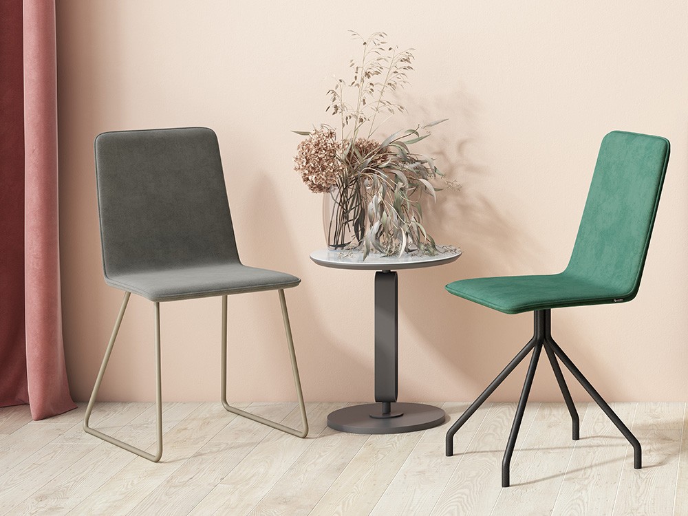 Silla giratoria Black tapizada de Rodri Diseño - 2