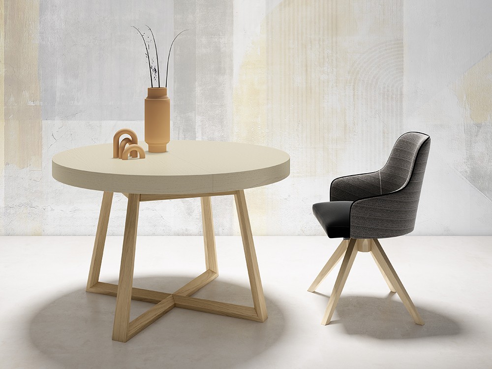 Silla giratoria Boris tapizada de Rodri Diseño - 2