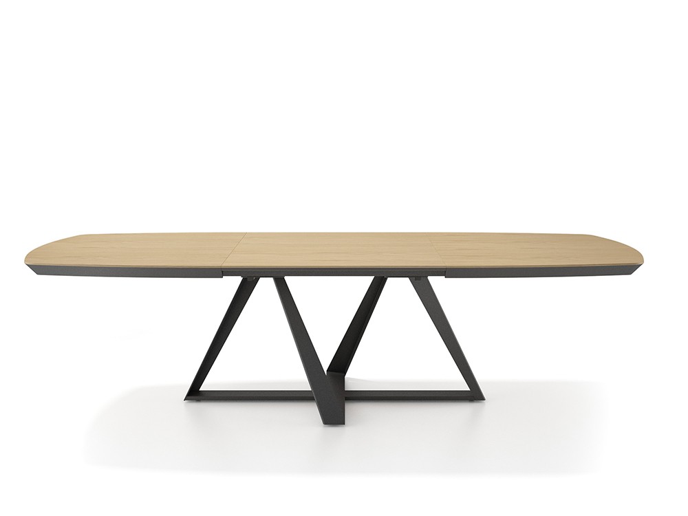 Mesa extensible de chapa natural Kramer Rodri Diseño - 2