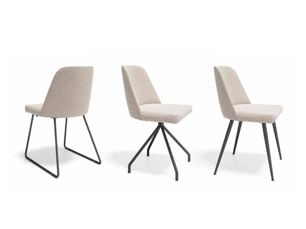 Silla tapizada de comedor Duero de Rodri Diseño - 2