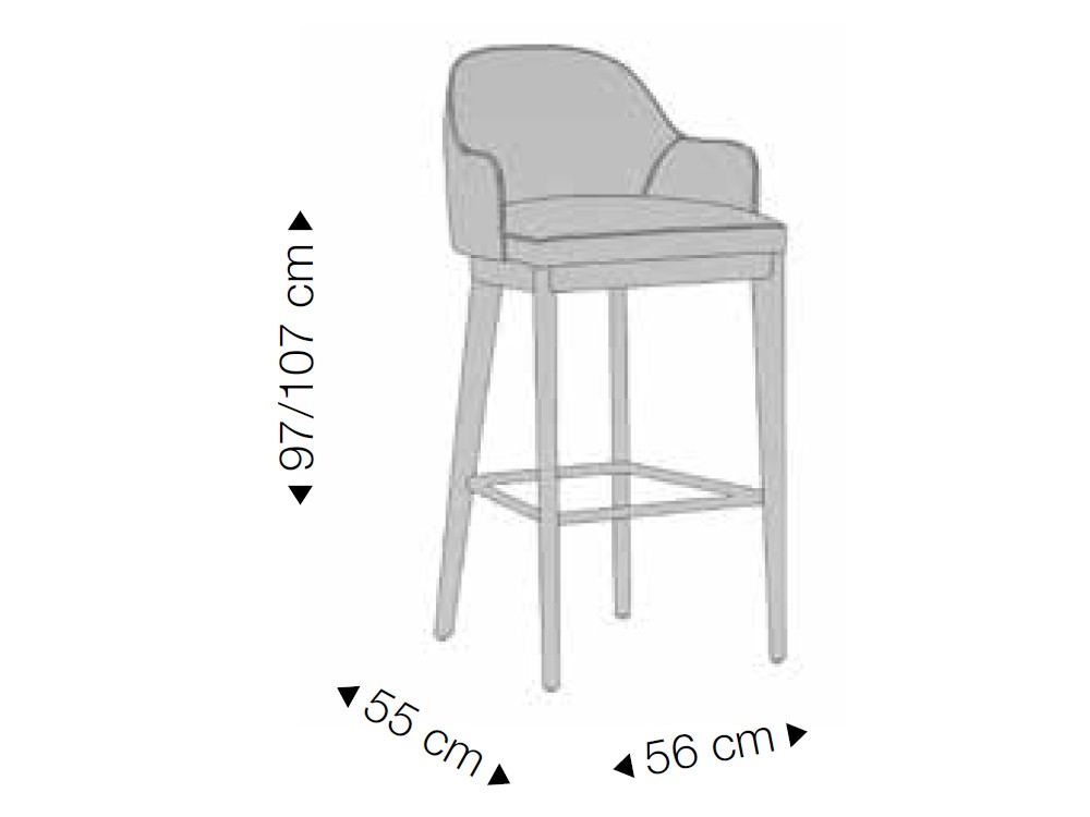 Taburete Wilde de Rodri Diseño - 4