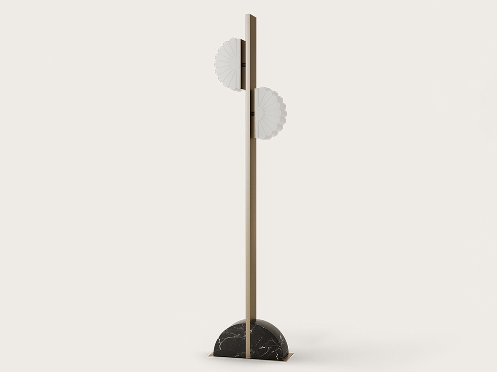 Lámpara de pie Gina de Aromas del campo - 2