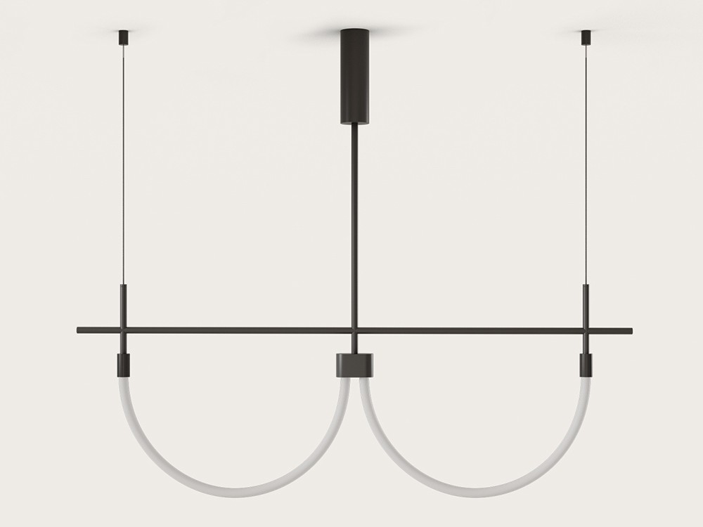 Lámpara de techo Cram Double de Aromas del campo - 1