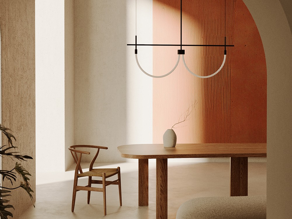 Lámpara de techo Cram Double de Aromas del campo - 2