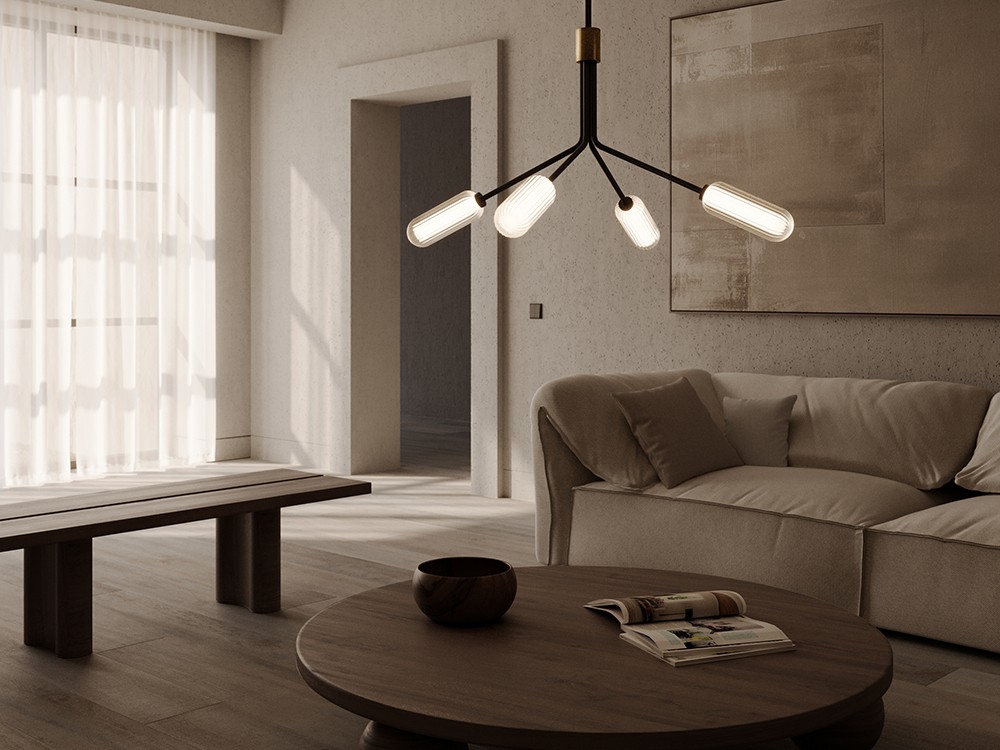 Lámpara de techo Lari de Aromas del campo - 1